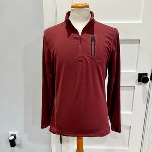 Ten Thousand The Over Zip Gibraltar Polartec Pullover. Large.